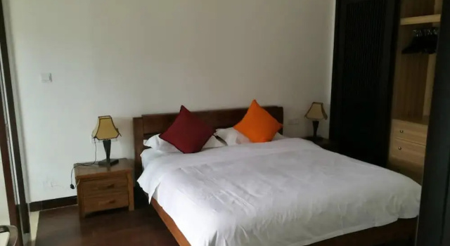 Апартаменты Deluxe с 2 комнатами с балконом Ban Dao seaview apartments