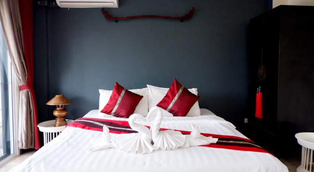 Двухместный номер Deluxe с балконом Sripoom Boutique House