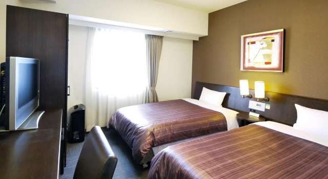 Двухместный номер Hotel Route-Inn Tsuruga Ekimae
