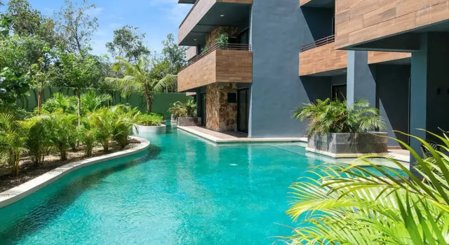 Апартаменты Modern 1 Bedroom Apartment With Luxury Amenities at Paramar Black by Waves