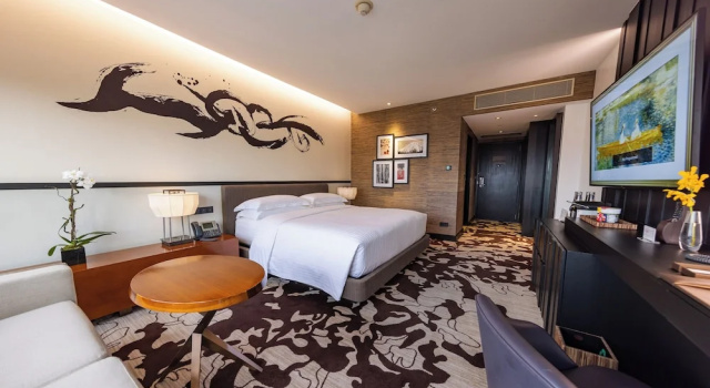 Двухместный номер Deluxe с видом на город City of Dreams - Nobu Hotel Manila