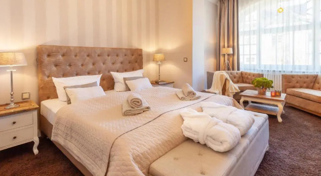 Двухместный номер Deluxe Hotel Vier Jahreszeiten Binz