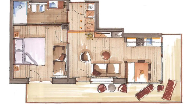 Апартаменты Deluxe Appartement Hotel Erlhof Deluxe