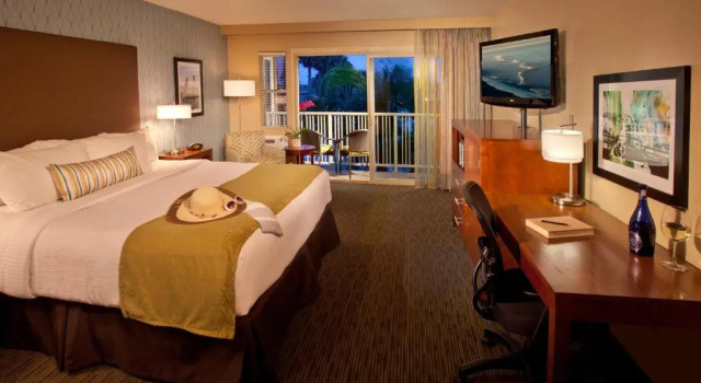Номер Standard с балконом и с частичным видом на океан Best Western Plus Beach View Lodge Carlsbad