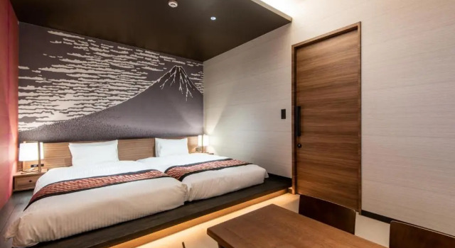 Двухместный номер Deluxe Lagent Hotel Shinjuku Kabukicho