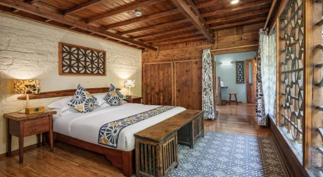 Трёхместный номер Standard с видом на сад Yangshuo Secret Garden