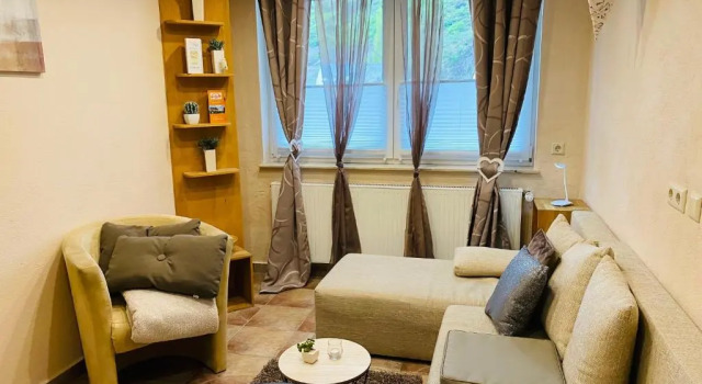 Апартаменты Цокольный этаж Residenz Moselzauber - Ferienwohnungen mit Pool Landschaft