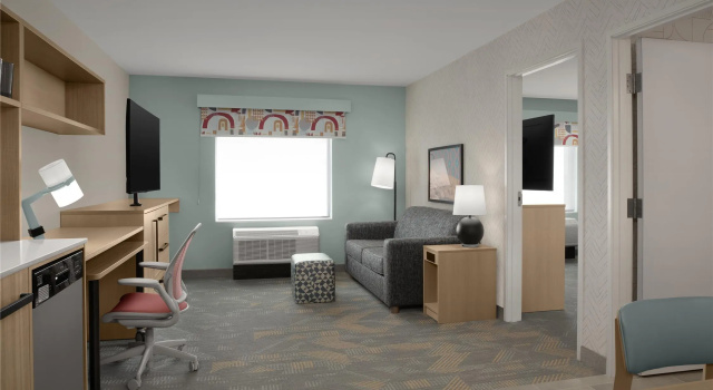 Двухместный люкс c 1 комнатой Home2 Suites By Hilton Goodyear Phoenix West