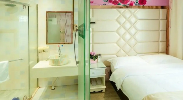Двухместный номер Standard GreenTree Alliance Shanghai Minhang District Hongqiao Hub Huanghua Road Hotel