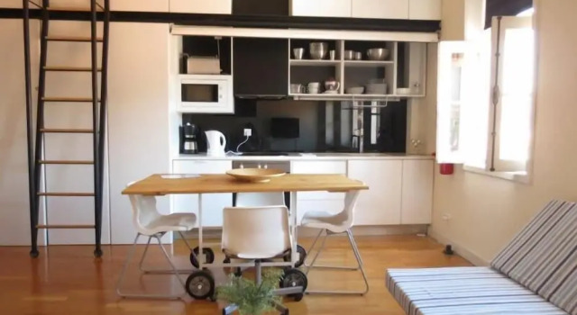 Студия Мансарда с видом на город Citybreak-apartments Patio