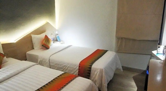 Superior Dvoulůžkový s manželskou postelí pokoj D'MAX Hotel & Convention Lombok