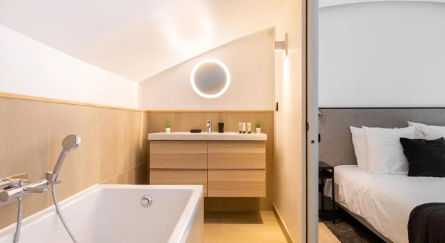 Апартаменты B2 Loft Duplex 175Blo-Paris Convention