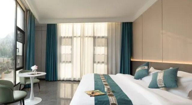 Люкс Дуплекс с 2 комнатами Libo Xiaoqikong Yujing Garden Hotel