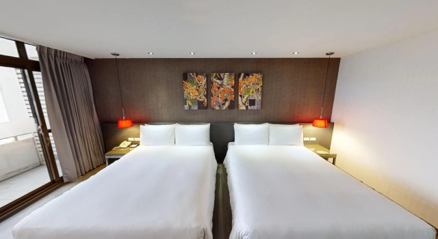 Четырёхместный семейный номер Deluxe CHECK inn SELECT Hualien LinSen