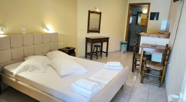 Двухместный номер Standard с балконом и с видом на море Aggelika Apartments