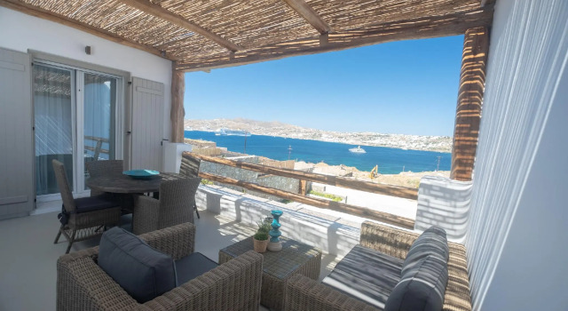 Апартаменты Luxury c 1 комнатой с видом на море Amaris Mykonian Residence