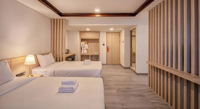 Двухместный семейный люкс B2 Sisaket Boutique & Budget Hotel
