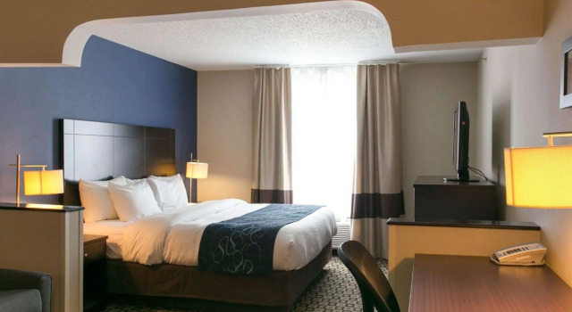 Двухместный люкс Comfort Suites Benton Harbor - St Joseph