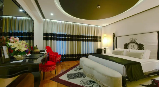Двухместный номер Deluxe с частичным видом на море Отель Selectum Luxury Resort Belek