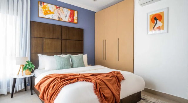 Urban Pumpkin 2-bedroom Apartment, Lekki Phase 1, Prenota Appartamento Hotel a Eti-Osa con parcheggio, Parcheggio