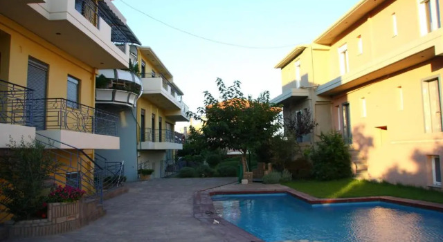 Peaceful Apartment for 4 ppl @ Thin Alos Complex, Rezerwuj Apartament Aigio Achaia