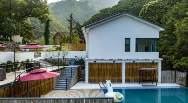 Anji Shanyuanse Guesthouse, Boek Hotel Huzhou Zhejiang