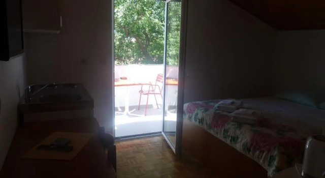 Студия с красивым видом из окна Apartment Mrkić