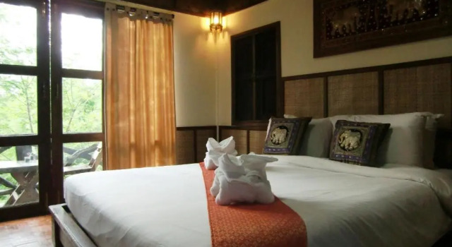 Бунгало с красивым видом из окна Marisa Resort & Spa Chiang Dao