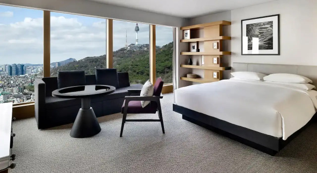 Двухместный номер Corner Grand Hyatt Seoul