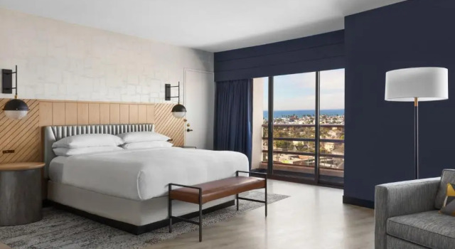 Двухместный номер Standard с видом на город Marina del Rey Marriott