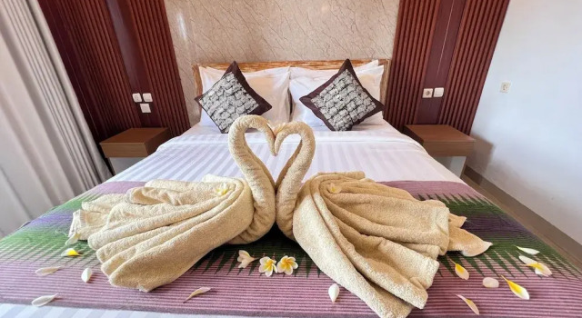 Двухместный номер Deluxe с красивым видом из окна Lime Penida Cottages