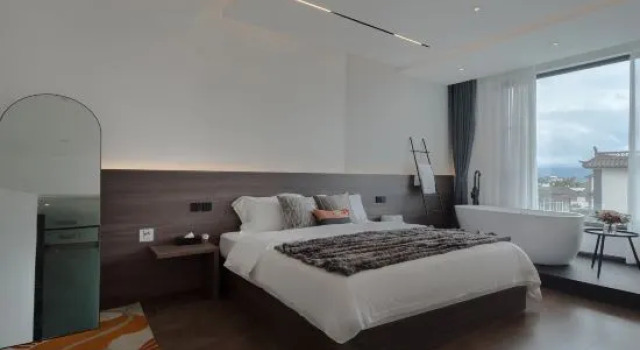 Семейный люкс Дуплекс c 1 комнатой DengYun Residential hostel