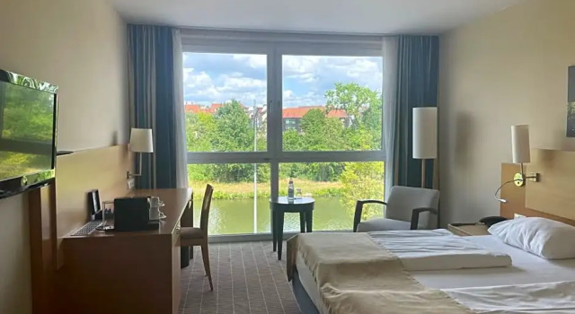 Номер Standard с красивым видом из окна Mercure Hotel Schweinfurt Maininsel