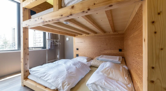 Четырёхместный номер Comfort Wise Owl Hostels Sapporo