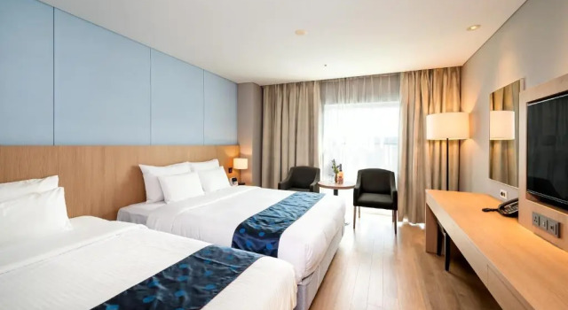 Двухместный семейный номер Standard Wirye Militopia Hotel By Marine