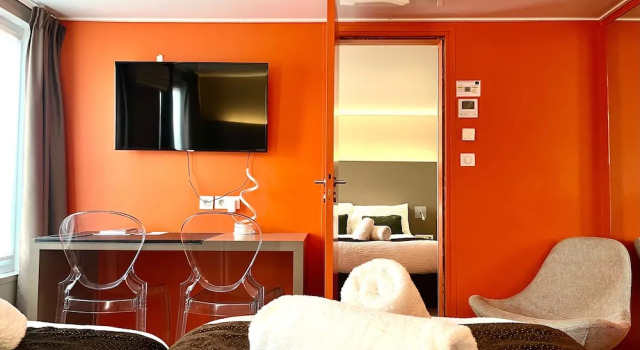 Номер Standard с 2 комнатами Logis Hôtel et Spa Le Renard