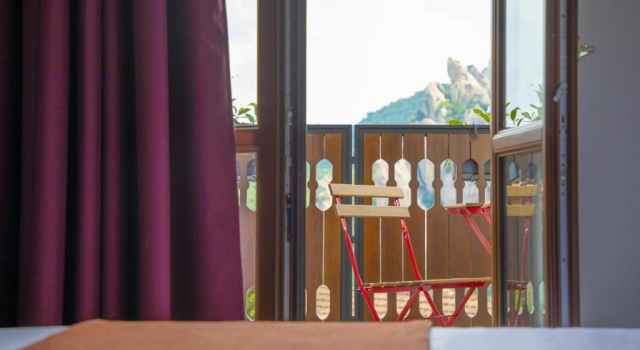 Standard Doppel Zimmer mit Bergblick Hotel Dolomiti