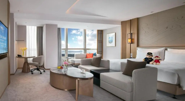 Двухместный номер Executive с красивым видом из окна Shenzhenair International Hotel