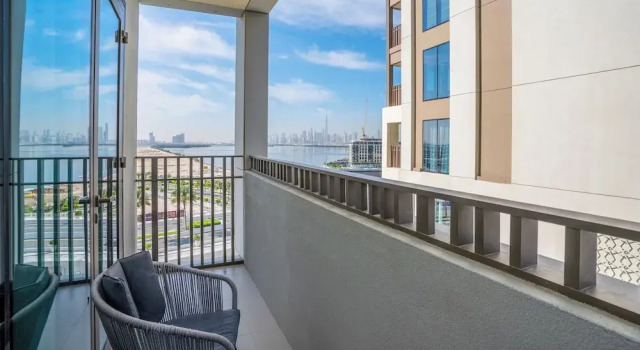Апартаменты Deluxe с балконом HomesGetaway-Lavish2BR in CreekBayshore4
