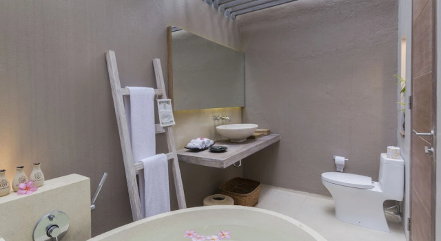 Двухместный номер Deluxe с балконом и с видом на сад Svarga Resort Lombok