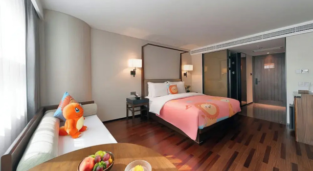 Трёхместный семейный номер Standard SSAW Boutique Hotel (Jiefangbei Hongyadong Branch)