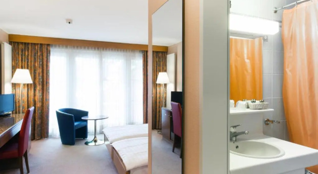 Одноместный номер Standard с балконом Hotel Le Cedre
