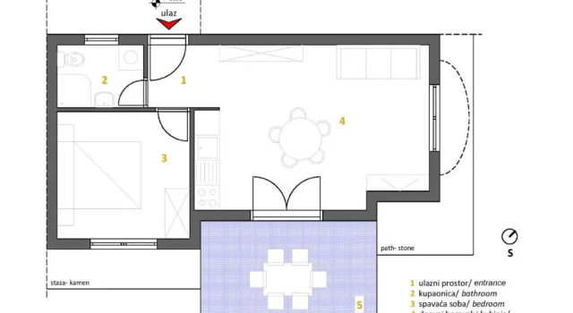 Апартаменты Apartments Villa Tribunj