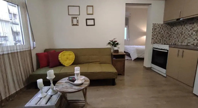 Апартаменты c 1 комнатой Athens Living Room