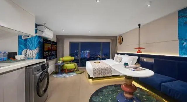 Люкс Luxury Park Shijia boutique apartment (Guangzhou Yangang Metro Station Store)