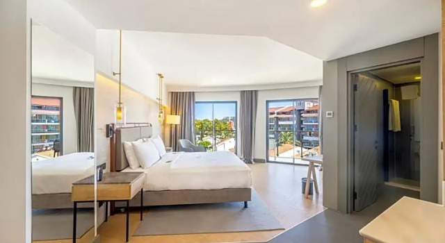 Двухместный номер Deluxe с видом на море DoubleTree by Hilton Antalya-Kemer All-Inclusive Resort