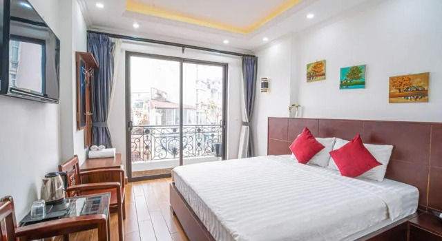 Двухместный номер Deluxe с балконом Miah Boutique Homestay