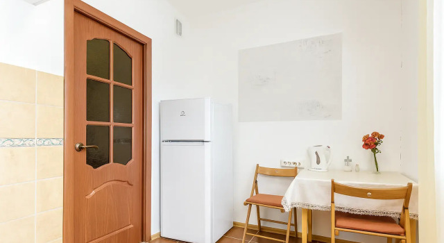 The apartment is on Biryulevskaya street 1 building 3, Reservar Apartamento Hotéis baratos em Moscou