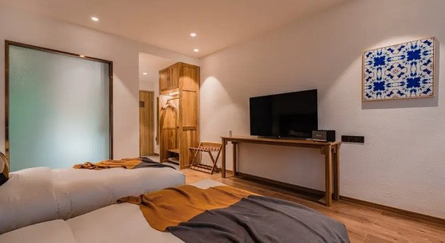 Двухместный номер Comfort с видом на внутренний двор Lijiang Snow Mountain Bengu Hotel (Shuhe Ancient Town Branch)