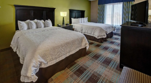 Четырёхместный номер Standard Hampton Inn & Suites Clarksville